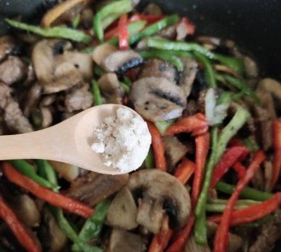 #我为奥运出食力#‼️圆菇炒肉‼️鲜香味美