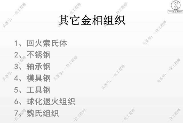 铁与钢的区别，铁碳合金的细观成分是什么？详解常见的金相组织