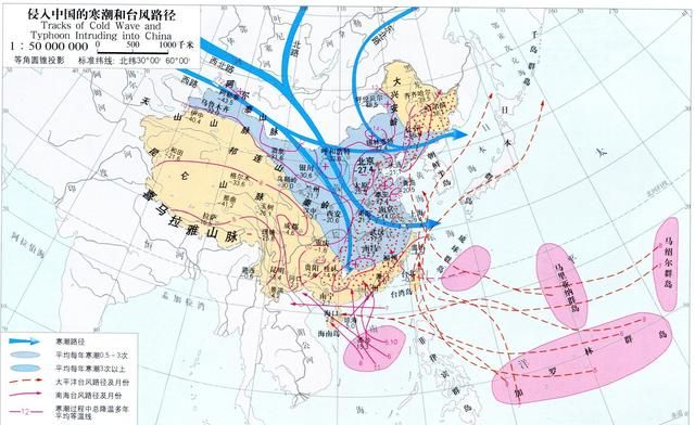 春去秋来四季轮回，来看看我国南北方入秋时间的早晚差异