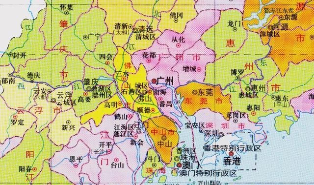 佛山市的区划调整，广东省的第3大城市，为何有5个区？