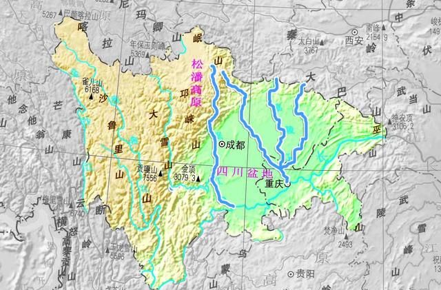 四川名字的由来
，四川名字的由来有哪些?为什么叫四川呢图1