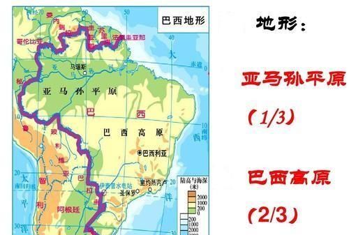 高中地理——每日讲1题（巴西地形、巴西气候、工业区位）