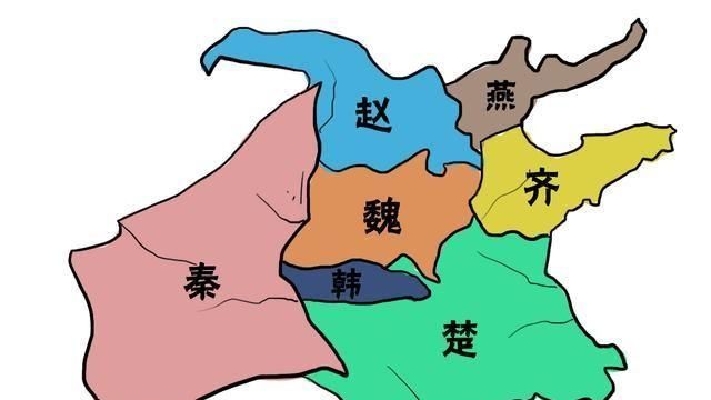 秦灭六国的顺序
，秦灭六国为什么先灭韩图2