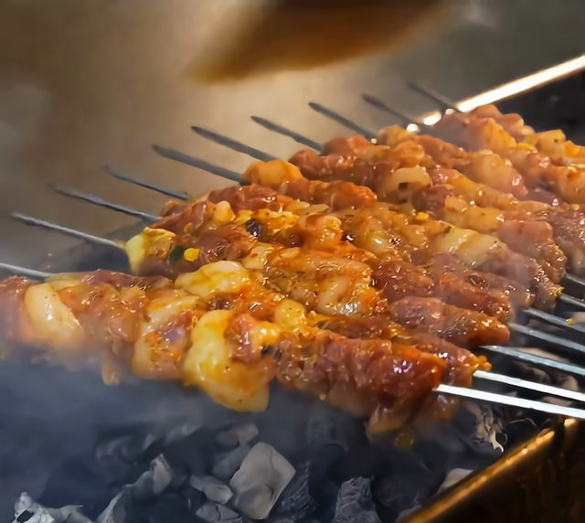 烧烤羊肉串腌制教程，香辛料老配方腌制，不压羊肉本味托香托味