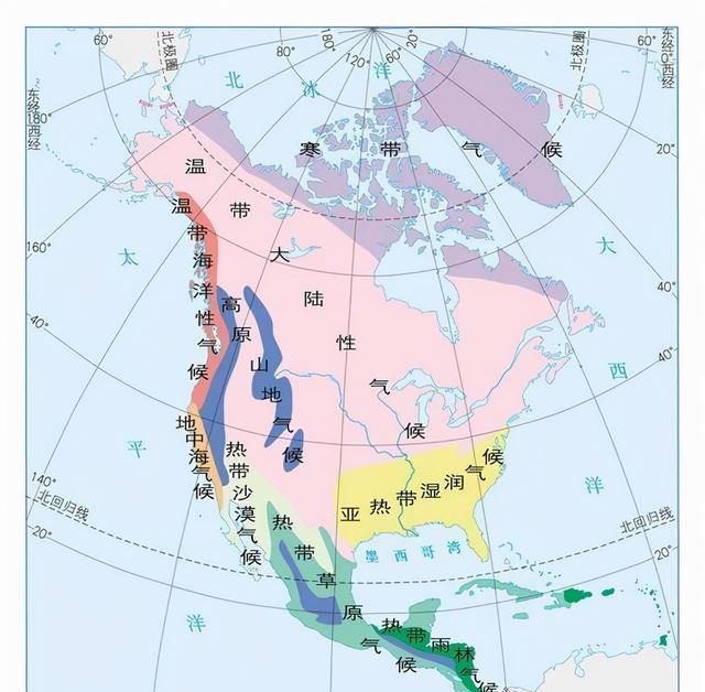 高中地理——每日讲1题（美国的农业带、气候分布、地中海气候）