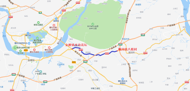 肇庆G324国道进行路面改造工程，路基宽8.5米，速度60公里/小时