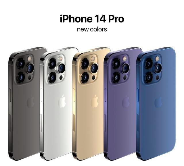 iPhone 14 Pro五种配色对比：你最喜欢哪一款？